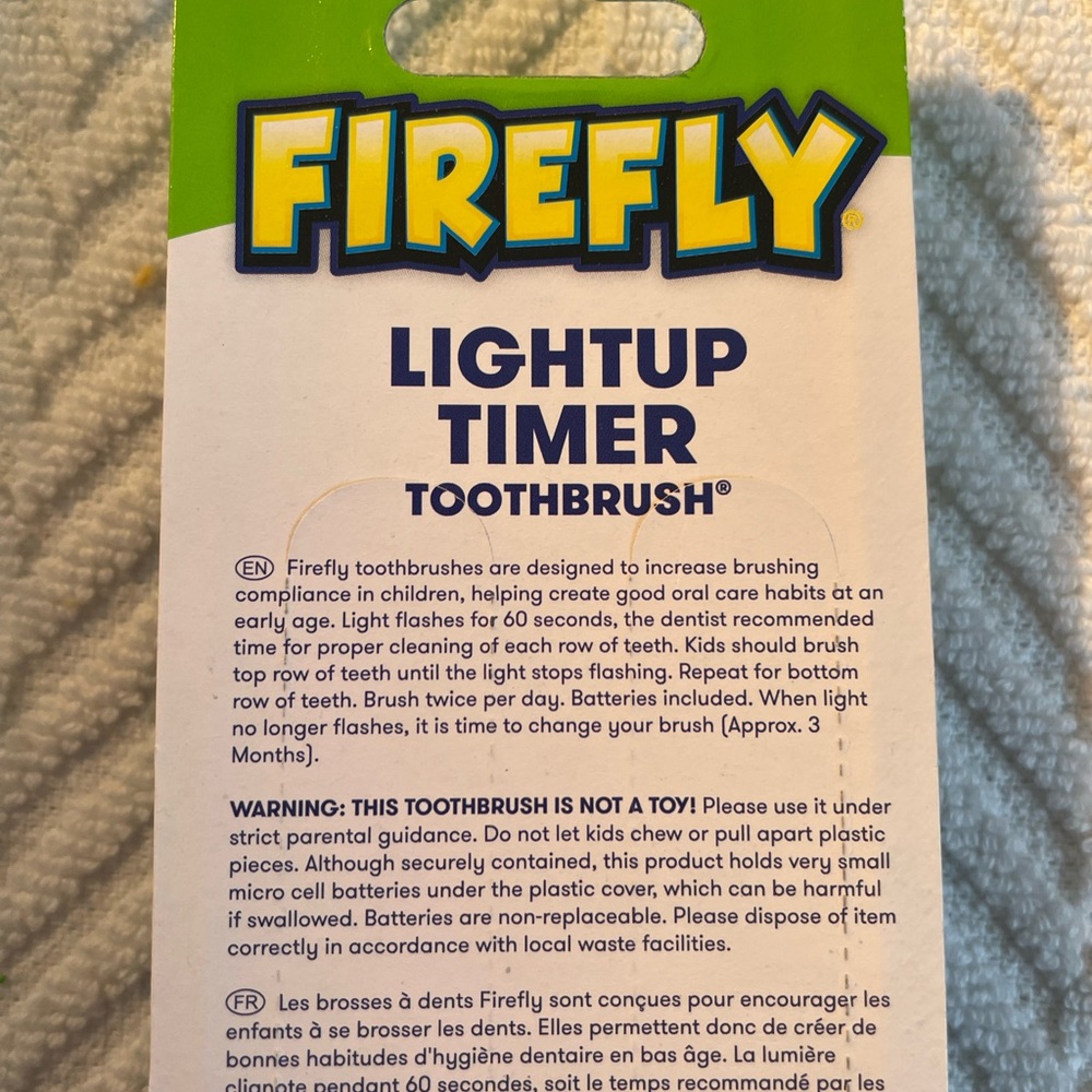 NEW Firefly Light Up Timer Toothbrushes - Picture 5 of 5